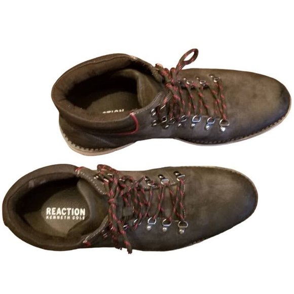 REACTION by Kenneth Cole | Casino Chukka Boot | Lace Up | Black | Men\'s Size: 12 main image 14